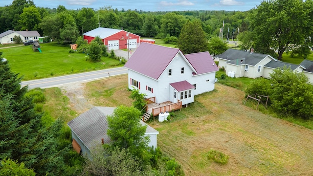 2300 Hudson Rd, Hudson, ME 04449 - view of subject property with a forest
