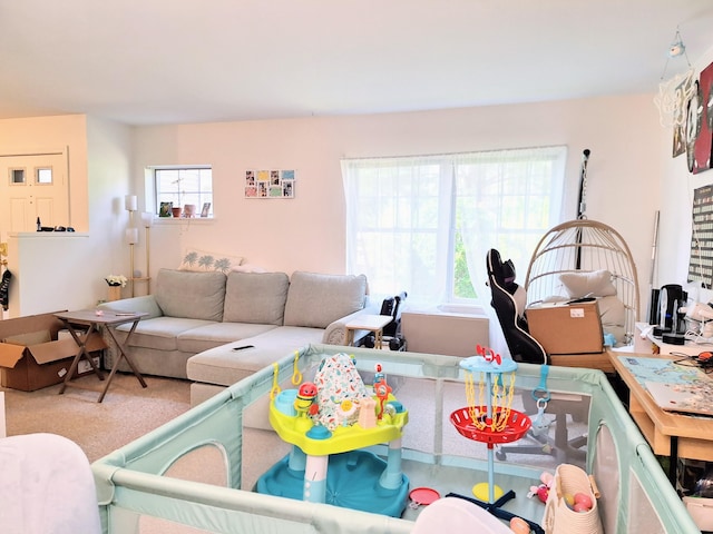 46 Glenridge Dr Unit 46, Portland, ME 04102 - living area with carpet floors