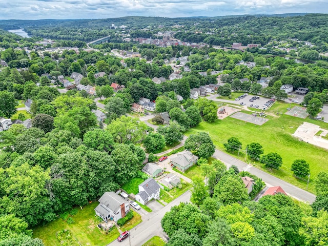 3 Gedney St, Augusta, ME 04330 - bird's eye view of a forest