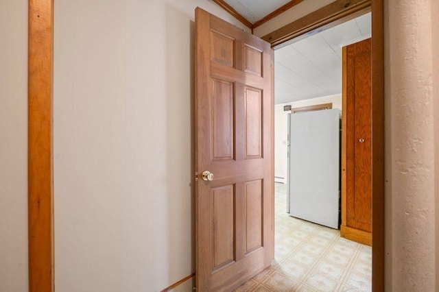 99 Hill St, Biddeford, ME 04005 - hall with light flooring