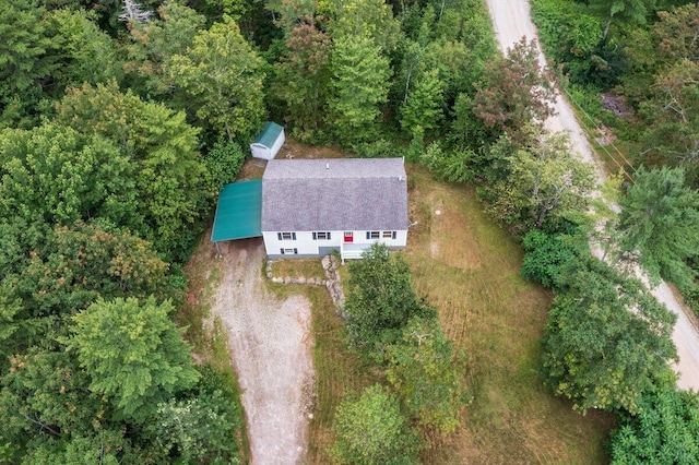7 Lucas Ct, Bristol, ME 04539 - aerial view of property and surrounding area
