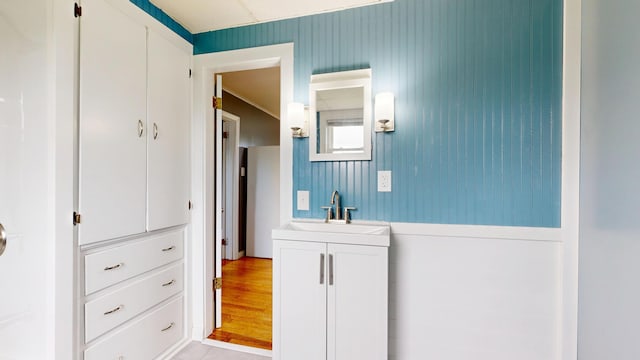 28 Stewart St, Lewiston, ME 04240 - bathroom with vanity