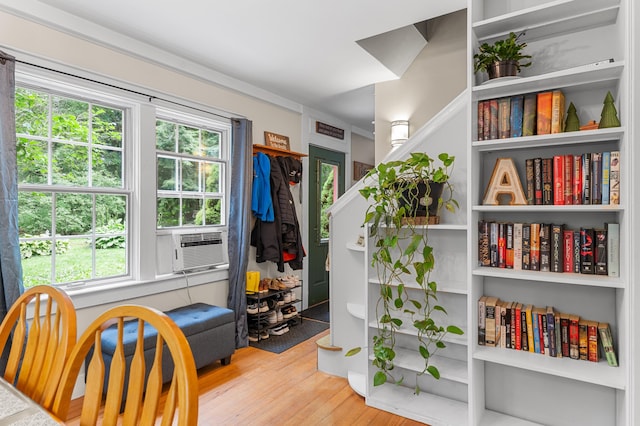 118 Gore Rd, Palermo, ME 04354 - living area with wood finished floors and healthy amount of natural light
