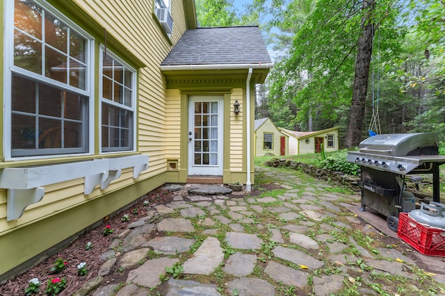118 Gore Rd, Palermo, ME 04354 - view of patio / terrace featuring grilling area