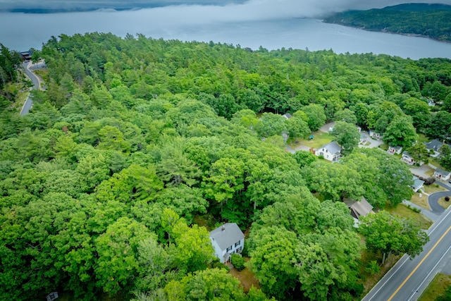 135 State Highway 3, Bar Harbor, ME 04609 - aerial view of property and surrounding area featuring a nearby body of water