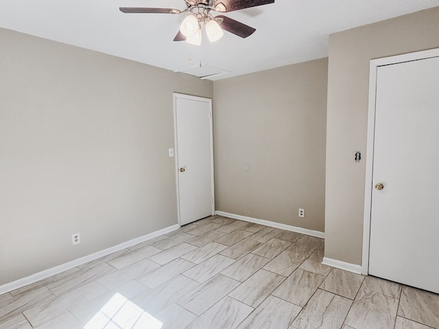 106 Santa Fe Trl NW, Dalton, GA 30721 - unfurnished room with a ceiling fan and baseboards
