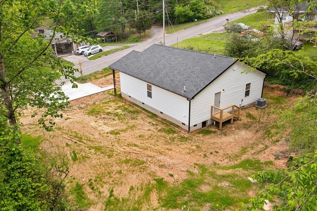 aerial view