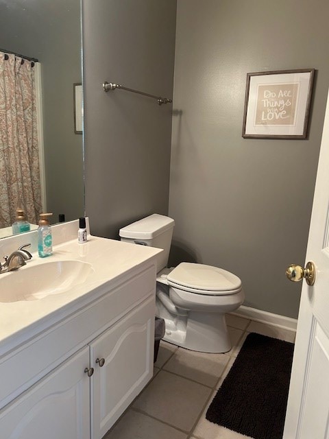 1698 Pin Oak Dr Unit 128, Dalton, GA 30721 - bathroom featuring tile patterned flooring, toilet, and vanity
