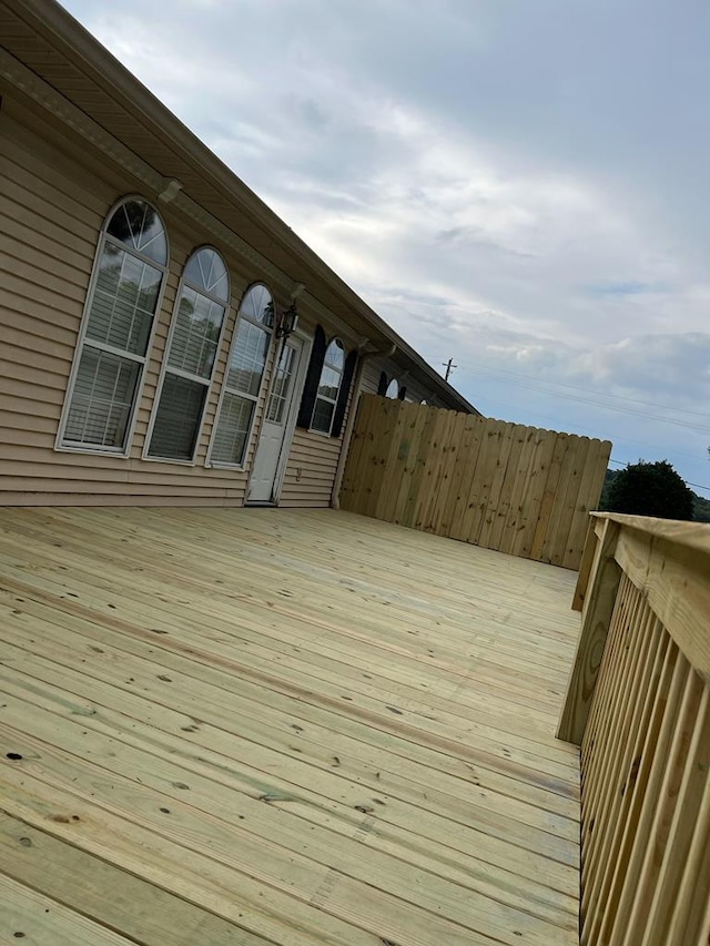 1698 Pin Oak Dr Unit 128, Dalton, GA 30721 - view of wooden deck