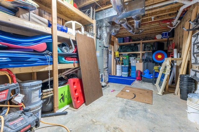 view of storage
