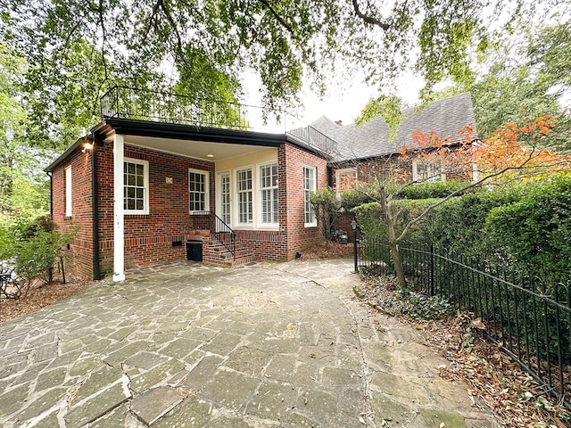 view of rear view of house