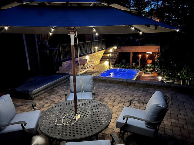 27 Bluff Mountain Dr, Rome, GA 30165 - view of patio with outdoor dining space