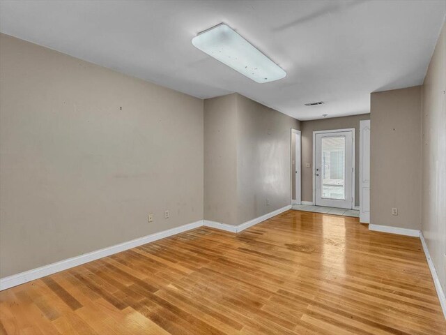4978 Standifer Rd, Cohutta, GA 30710 - spare room featuring baseboards and light wood-style flooring