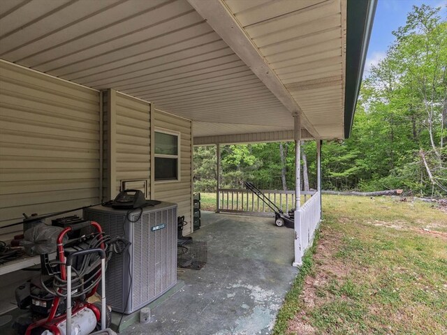 4978 Standifer Rd, Cohutta, GA 30710 - view of patio featuring a carport
