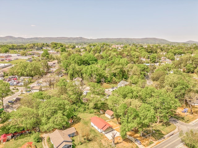 210 Grimes St, Dalton, GA 30721 - birds eye view of property with a mountain view