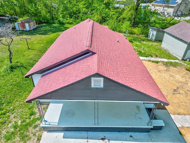 210 Grimes St, Dalton, GA 30721 - birds eye view of property