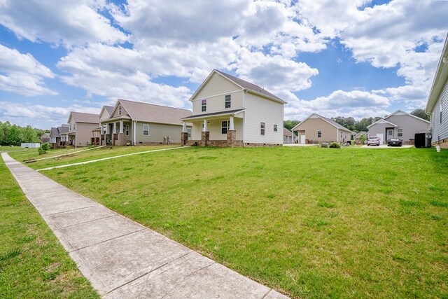 111 Arthur St, Dalton, GA 30721 - view of front of home featuring a residential view and a front lawn