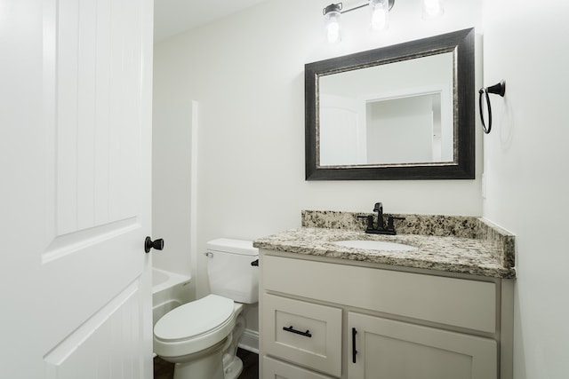 111 Arthur St, Dalton, GA 30721 - bathroom featuring vanity and toilet