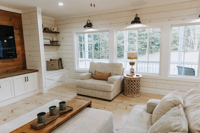 sunroom featuring plenty of natural light