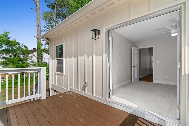 500 Woodland Dr, Dalton, GA 30721 - view of wooden deck