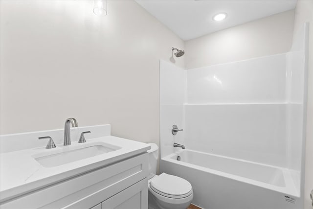 500 Woodland Dr, Dalton, GA 30721 - full bathroom featuring shower / washtub combination and vanity