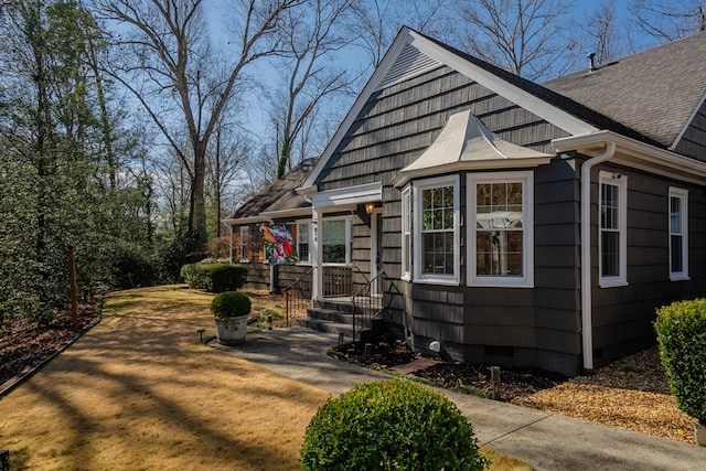 view of property exterior