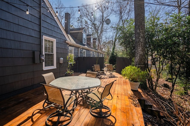816 Dogwood Ln, Dalton, GA 30720 - wooden deck with a gazebo and outdoor dining area