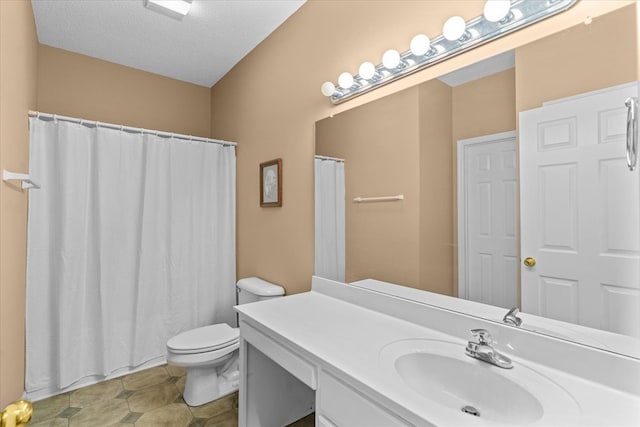 188 Valley Rd, Chatsworth, GA 30705 - bathroom with vanity, a shower with curtain, and tile patterned floors