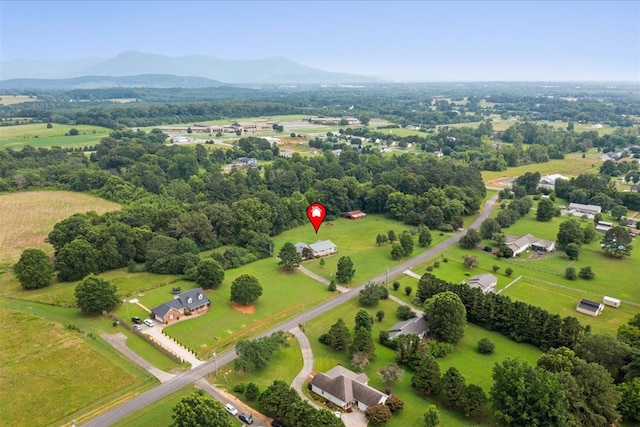 188 Valley Rd, Chatsworth, GA 30705 - overview of rural landscape with a mountain backdrop