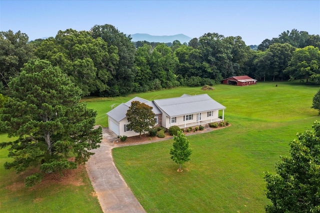 188 Valley Rd, Chatsworth, GA 30705 - view of subject property with a heavily wooded area