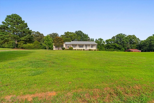 188 Valley Rd, Chatsworth, GA 30705 - view of front of property with a front lawn