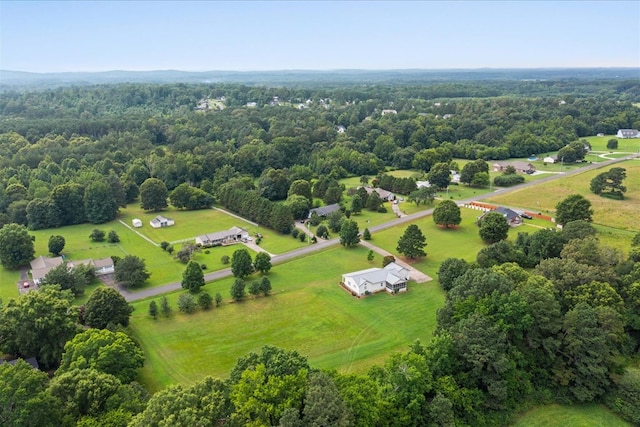 188 Valley Rd, Chatsworth, GA 30705 - overview of rural landscape with a heavily wooded area