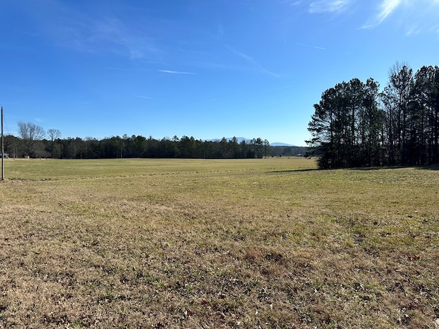 view of landscape with a rural view