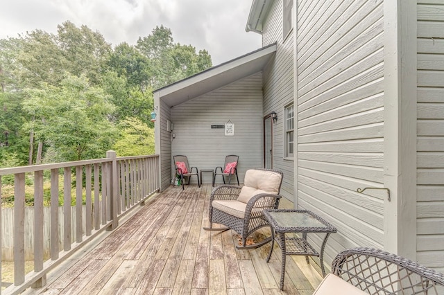 1962 Meadowbrook Cir, Dalton, GA 30720 - view of wooden deck
