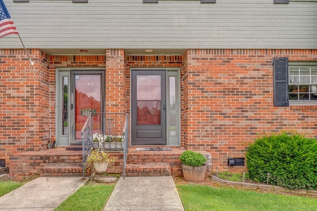 1962 Meadowbrook Cir, Dalton, GA 30720 - view of exterior entry with brick siding