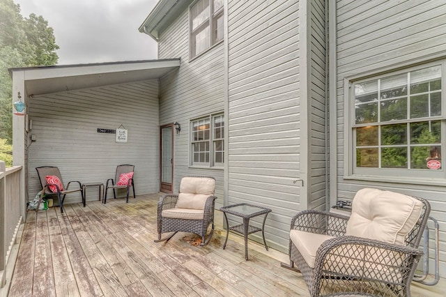 1962 Meadowbrook Cir, Dalton, GA 30720 - view of wooden deck