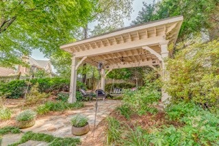 1603 Habersham Way, Dalton, GA 30720 - view of yard with a patio