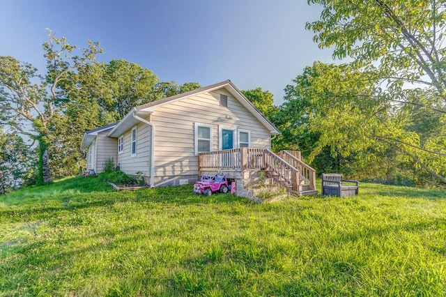 375 Weber Rd, Crandall, GA 30711 - rear view of house with a yard
