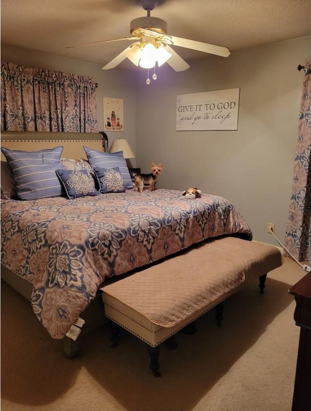 402 Nance Springs Rd, Resaca, GA 30735 - bedroom featuring carpet and a ceiling fan