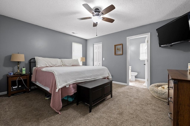 225 Shawn Ln, Chatsworth, GA 30705 - bedroom featuring a closet, a textured ceiling, carpet, and ensuite bath