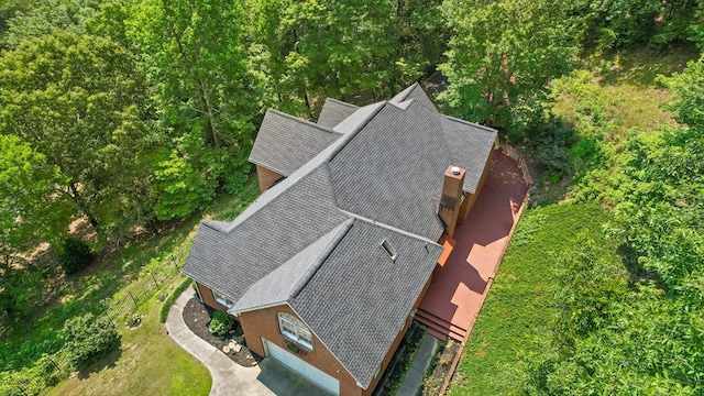 2001 Eagle Point Dr, Dalton, GA 30720 - view from above of property