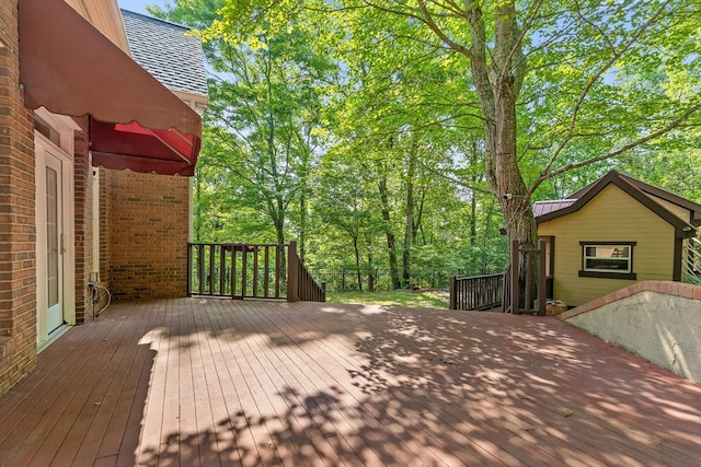 2001 Eagle Point Dr, Dalton, GA 30720 - view of deck