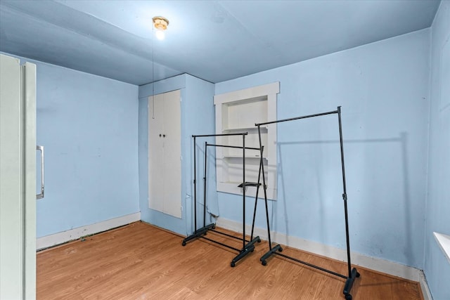 1098 Mount Vernon Rd, Tunnel Hill, GA 30755 - unfurnished bedroom featuring wood finished floors and baseboards