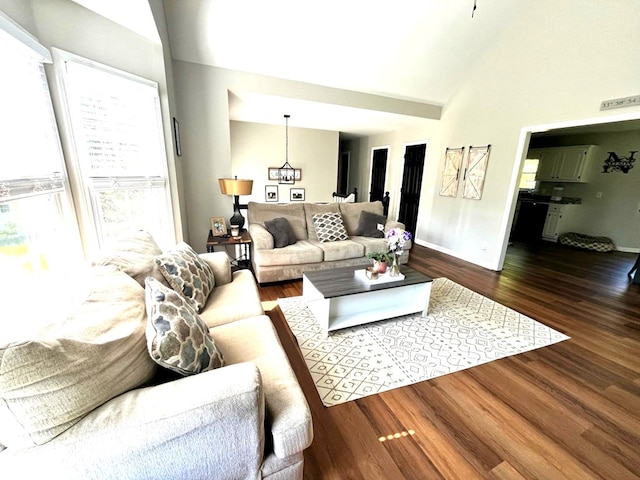 41 Magnolia Ct, Rydal, GA 30171 - living room featuring wood finished floors