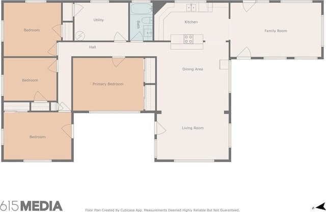 183 Long Hollow Rd, Rock Spring, GA 39736 - view of floor plan / room layout