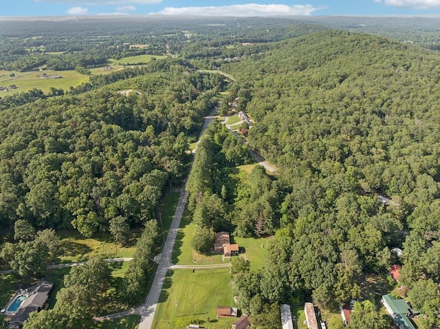 183 Long Hollow Rd, Rock Spring, GA 39736 - aerial view of property and surrounding area with a heavily wooded area