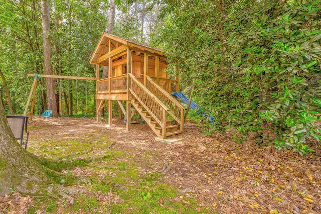 1301 Morton Dr, Dalton, GA 30720 - view of play area with stairs