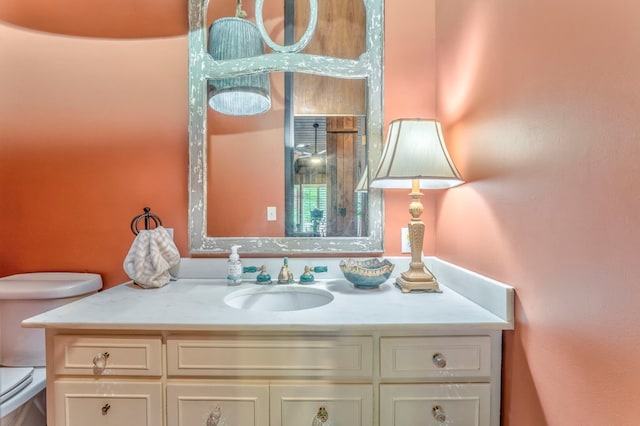 1301 Morton Dr, Dalton, GA 30720 - bathroom with vanity and toilet