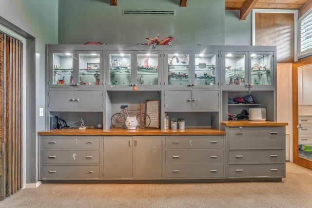 1301 Morton Dr, Dalton, GA 30720 - bar with light colored carpet