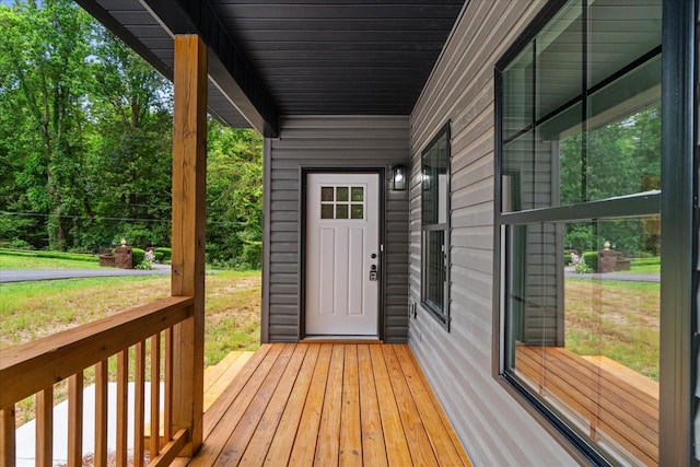 3005 Crystal Mark Ln, Dalton, GA 30721 - view of wooden deck
